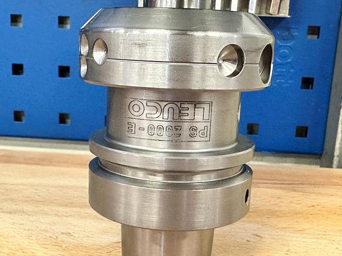 Gebraucht CNC-Schwenkmesserkopf mit Hydro-Dehnspannfutter Leuco HSK 63F