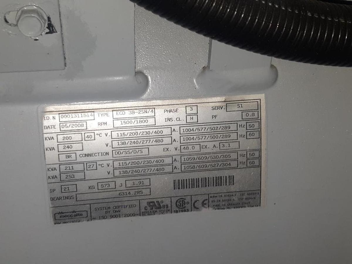 Gebraucht Netzersatzanlage Kirsch Typ D 200 – 4 IWE