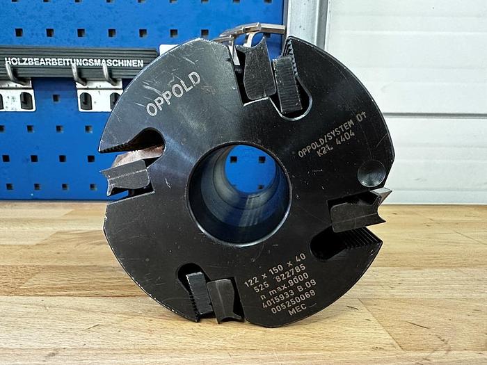 Gebraucht Hobelkopf für Rückenverzahnte Messer Oppold