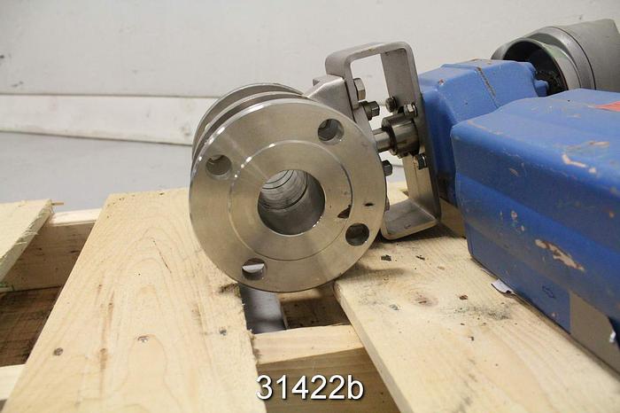 Used Neles Jamesbury 9150313600XTZ2 2" Control Ball Valve #31422