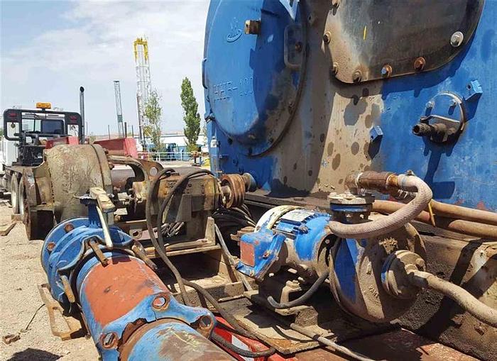 Used Hongua International HHF-1000 Triplex Mud Pump