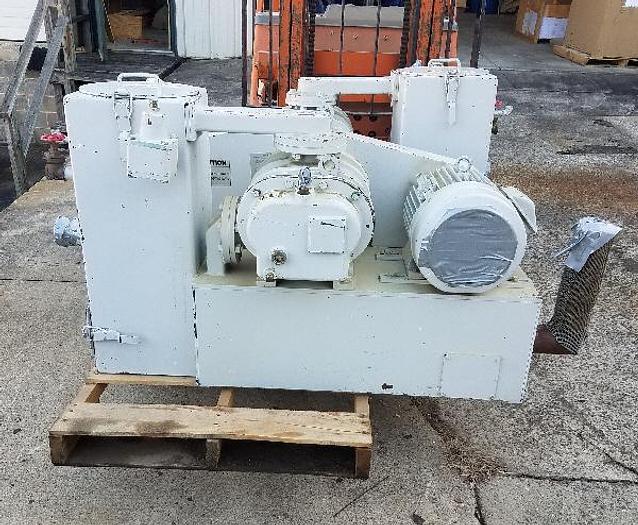 Used (2) ITO ENGINEERING SUTORBILT STYLE 10 HP ROTARY VACUUM/BLOWERS