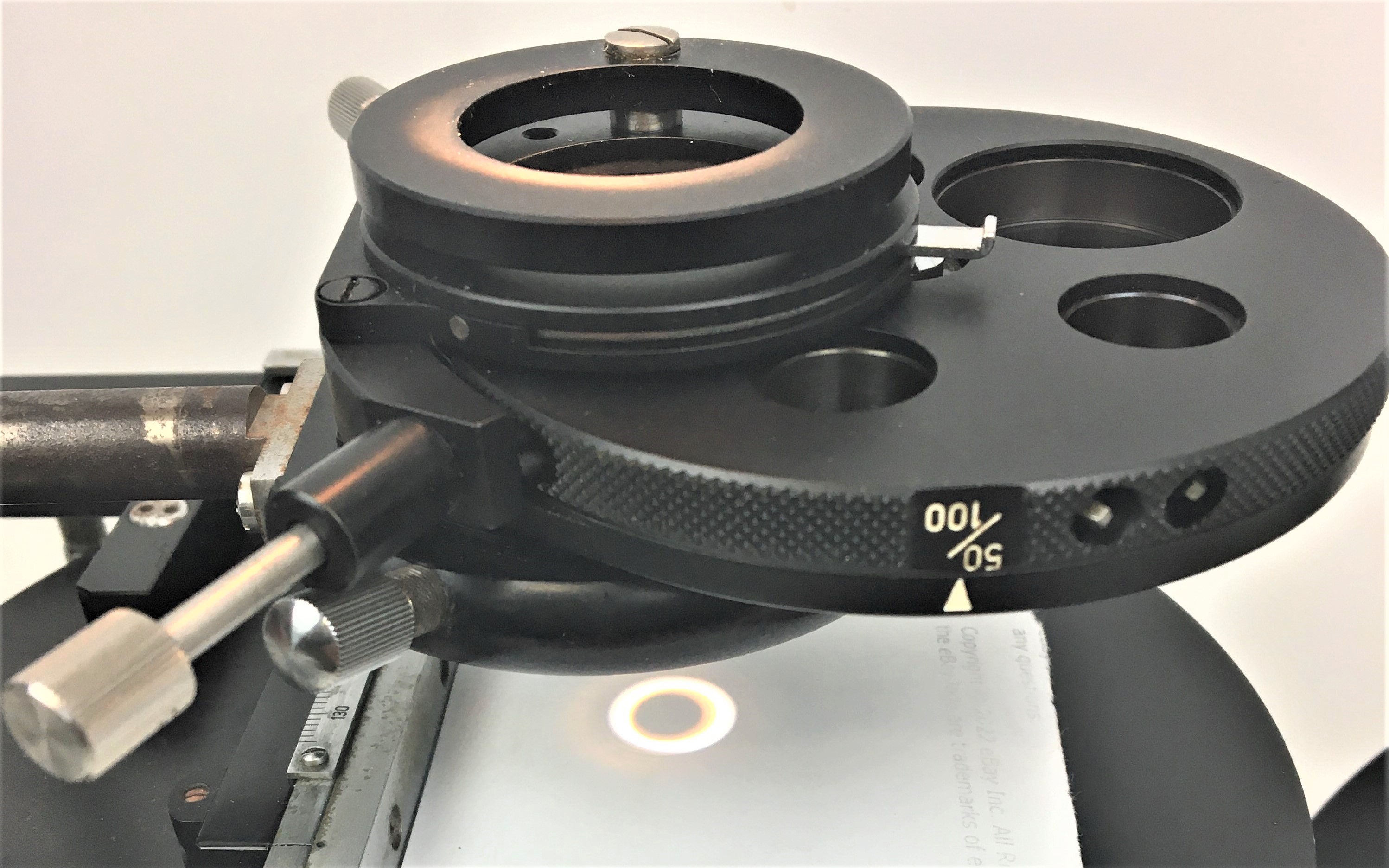 Used Wild Heerbrugg 6071 Darkfield Condenser