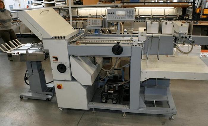 Used Refurbished 1999 MB CAS 52 44 A version automatic folding machine