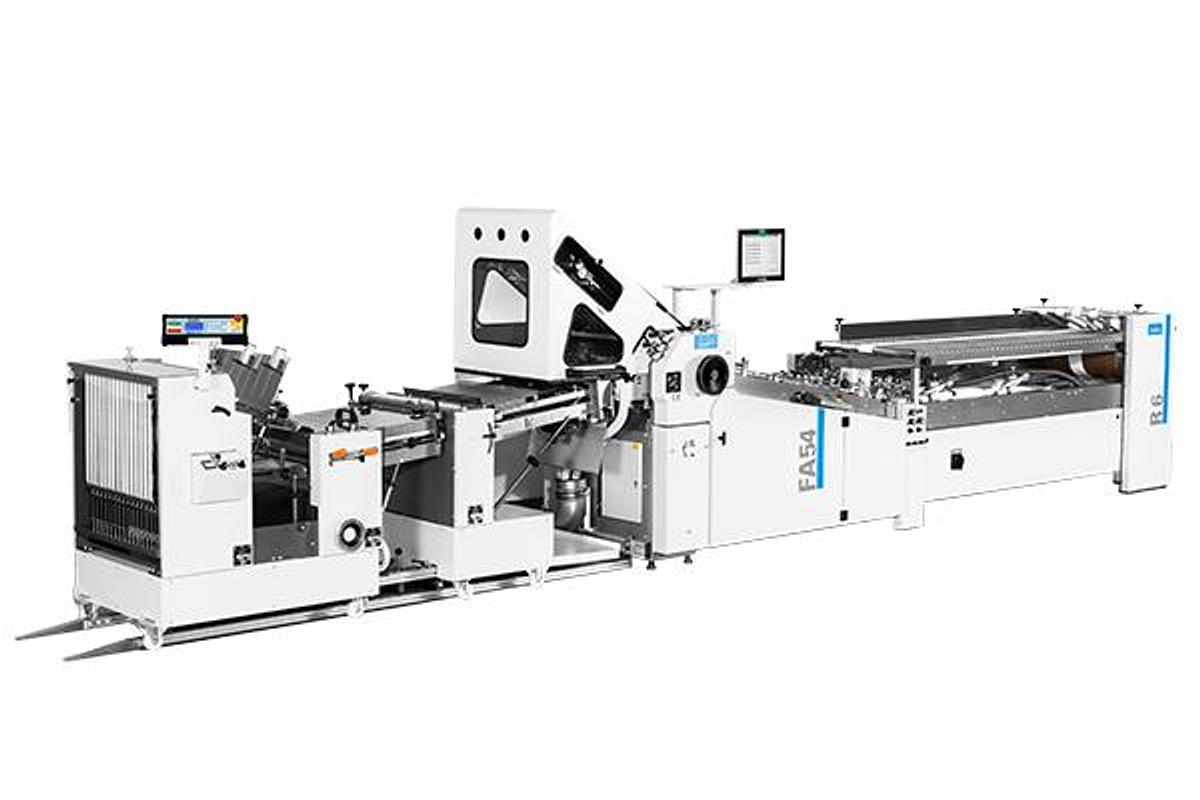 GUK FA 54/74/82 Combination Folding Stations With Sheet-Feeder