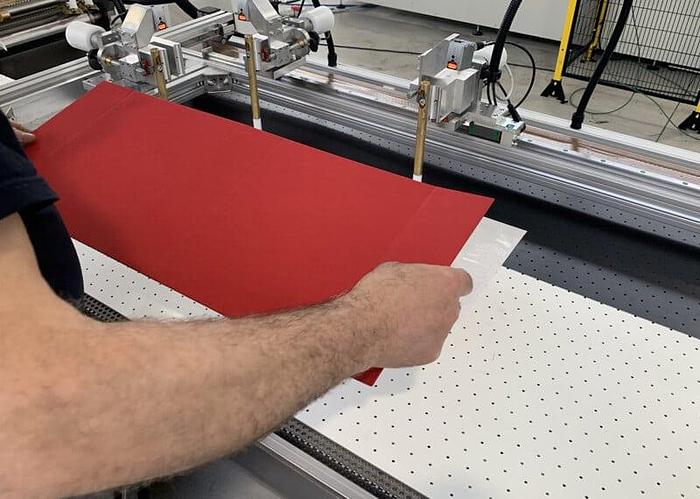 Peroni PLS EVO 70-120-M Semi automatic gluing & lining machine