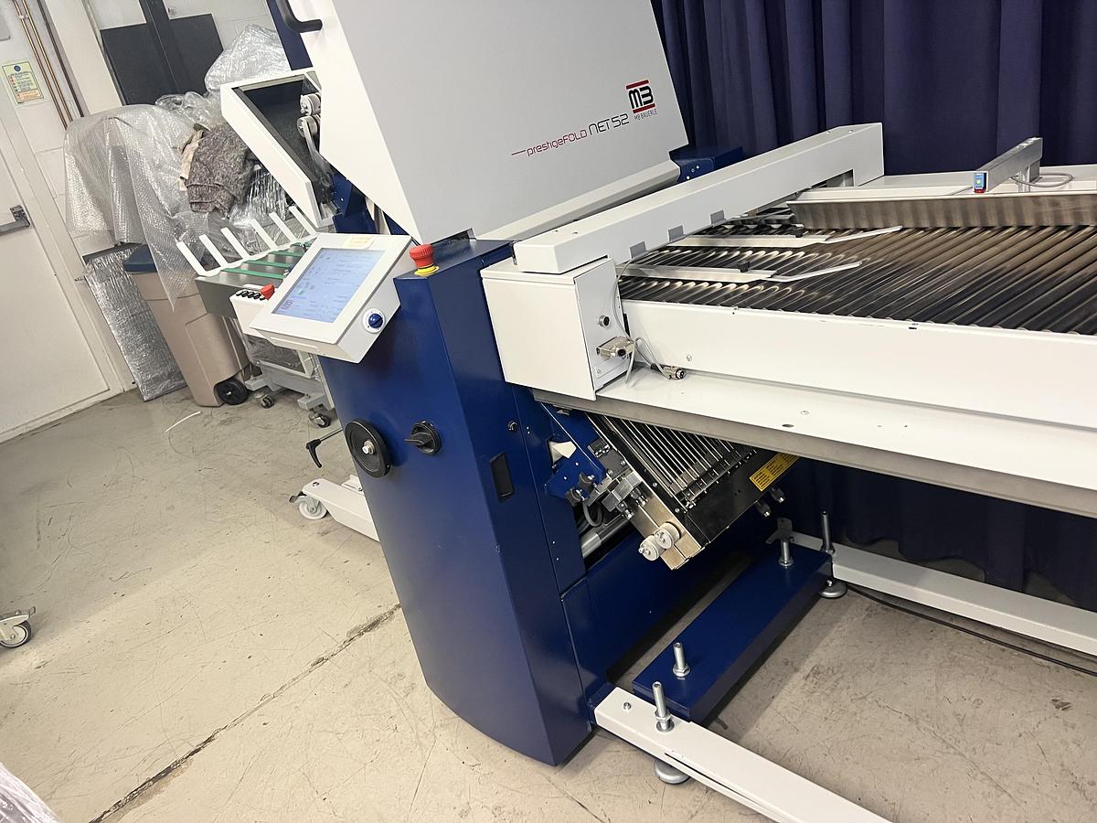 Refurbished 2022 Mathias Bauerle MB PrestigeNet 52/4/4 SRT inline folding machine