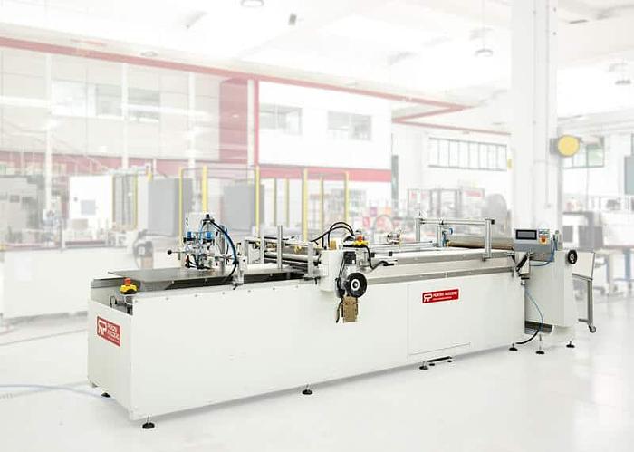 Peroni PLS EVO 70-120-M Semi automatic gluing & lining machine