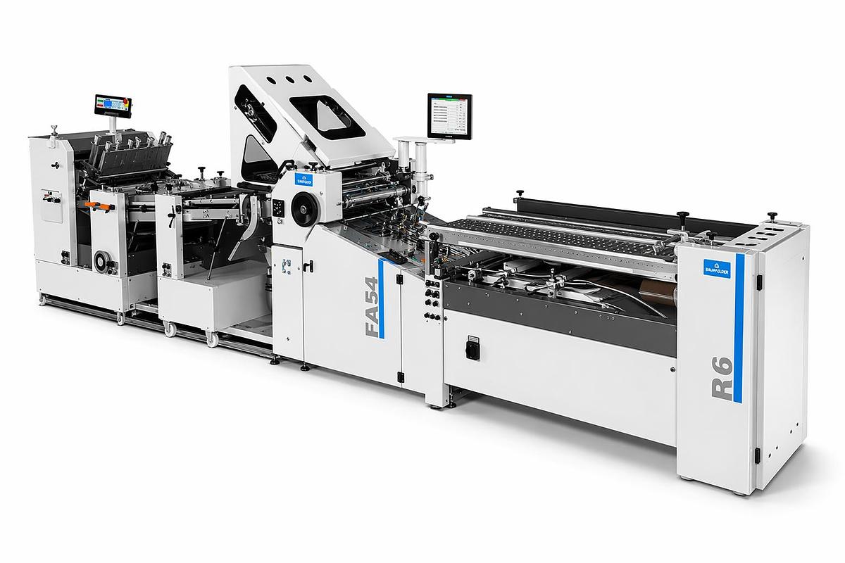 GUK FA 54/74/82 Combination Folding Stations With Sheet-Feeder