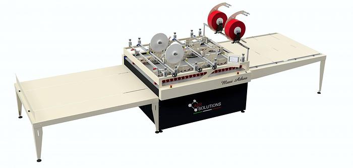 APR Maxi Athos semi automatic large format taping machine
