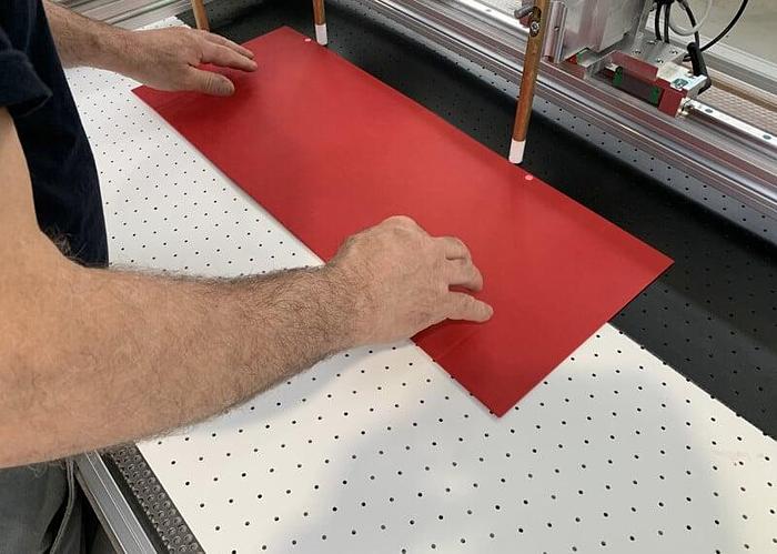 Peroni PLS EVO 70-120-M Semi automatic gluing & lining machine