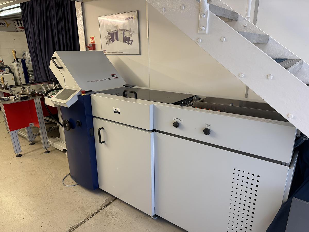 Used Showroom MB PrestigeNet 38 automatic folding machine