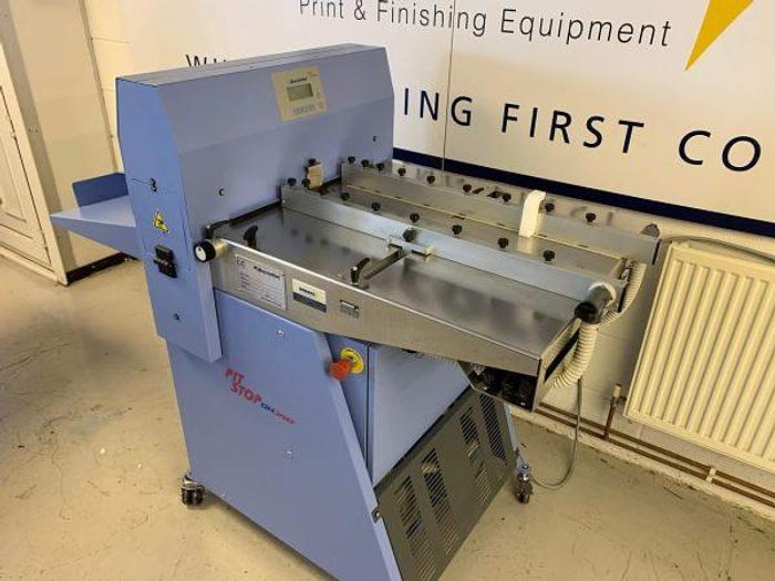Used Refurbished Pit Stop DH Speed high speed creasing / perforating machine