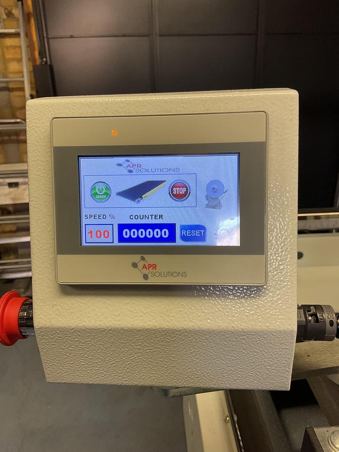 Used APR Athos Mini semi automatic taping machine