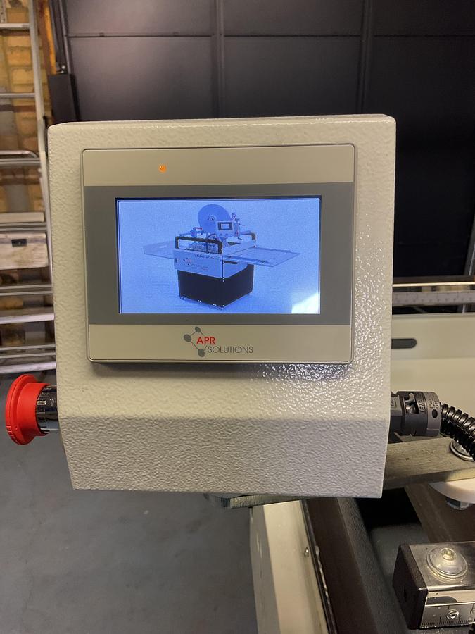 Used APR Athos Mini semi automatic taping machine