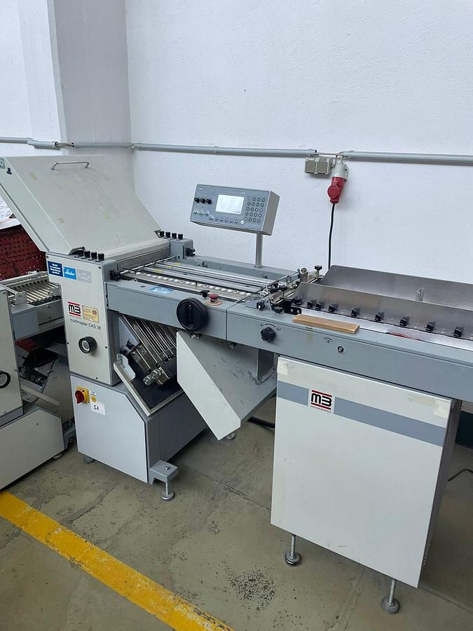 Used 2002 Refurbished MB CAS 38 4 automatic folding machine