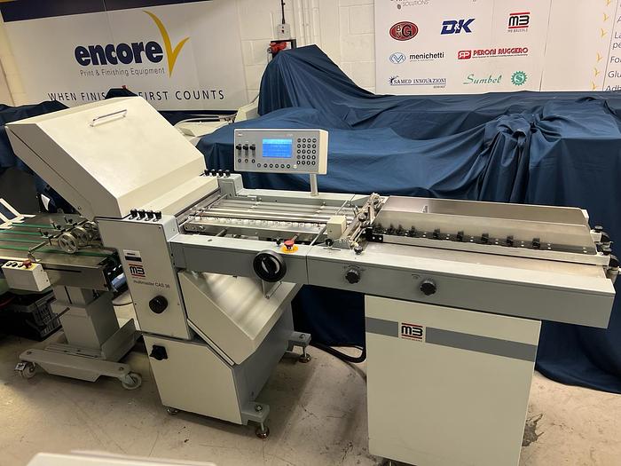 Used 2008 Refurbished MB CAS 38 4 automatic folding machine