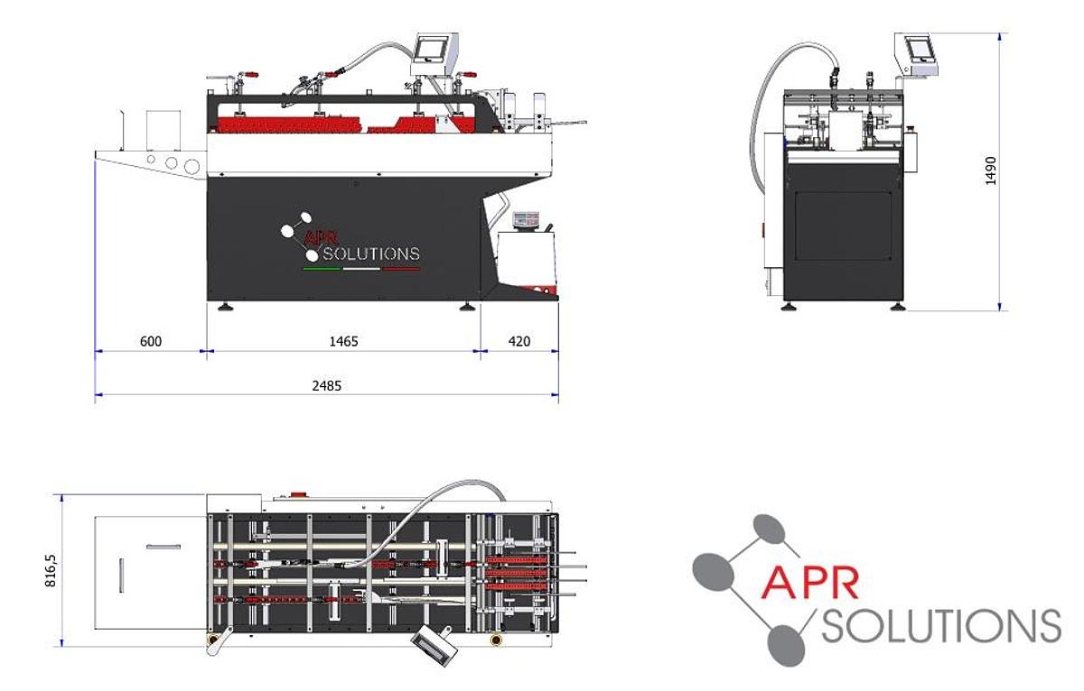 APR Mini Box Carton and Box Making Machine