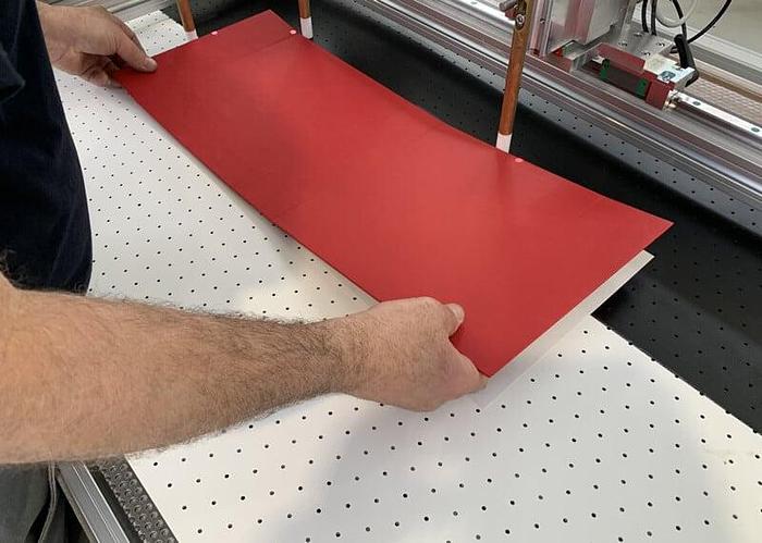 Peroni PLS EVO 70-120-M Semi automatic gluing & lining machine