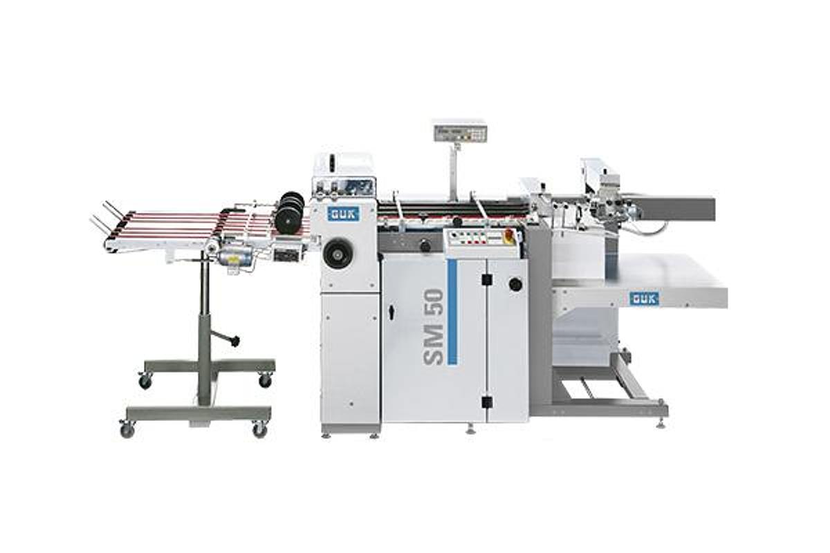 GUK CREASING, PERFORATING AND CUTTING MACHINE SM 50/70