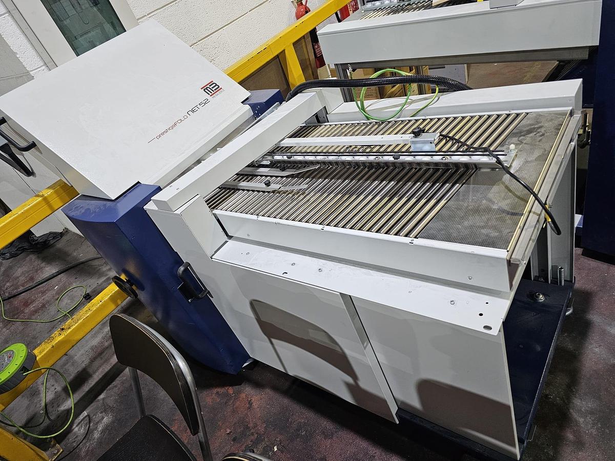 Refurbished 2022 Mathias Bauerle MB PrestigeNet 52/4/4 SRT inline folding machine