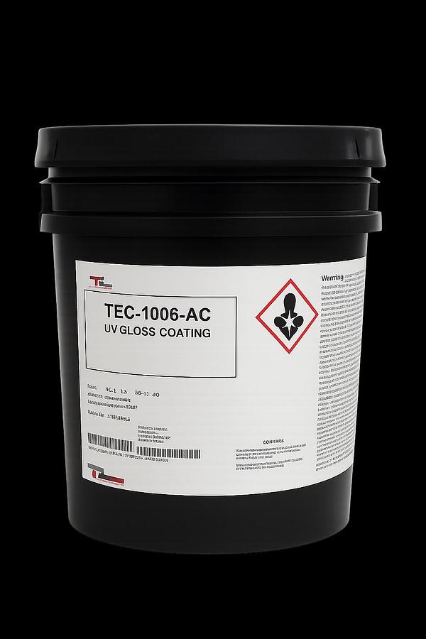 Used Tec Lighting UV Varnish Tec-1006-AC Glosss UV Varnish