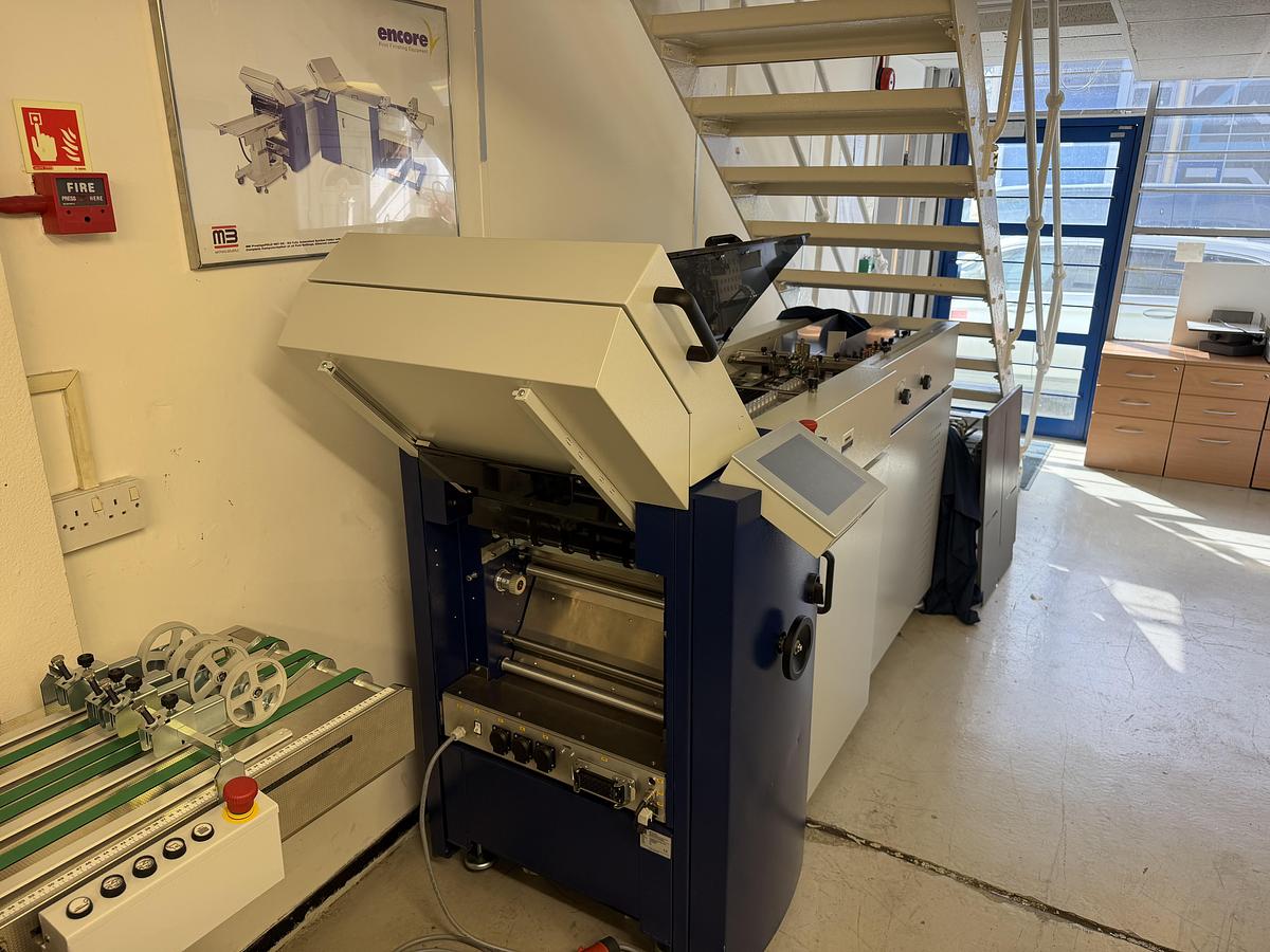 Used Showroom MB PrestigeNet 38 automatic folding machine