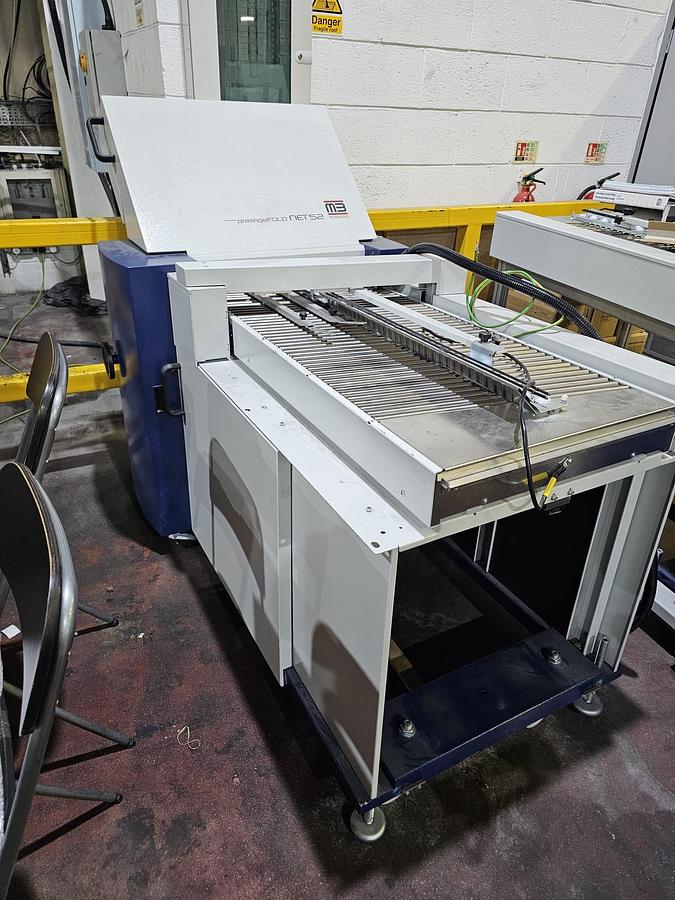 Refurbished 2022 Mathias Bauerle MB PrestigeNet 52/4/4 SRT inline folding machine