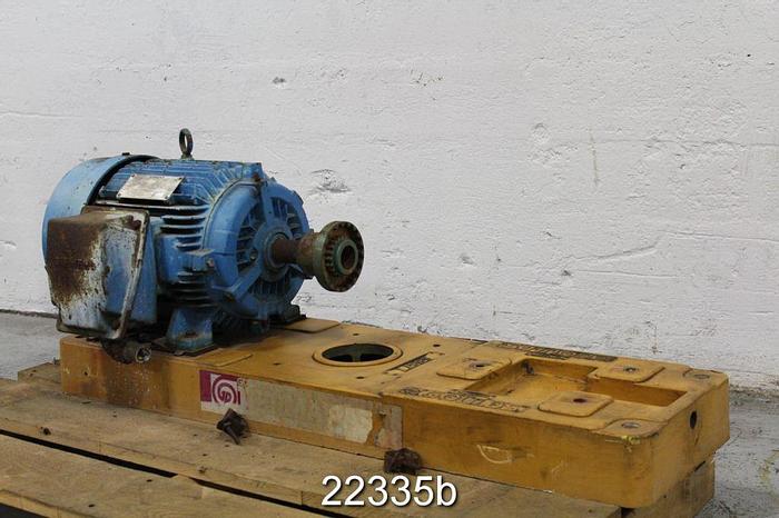 Used Siemens RGZESO Motor, 10 Hp, 3505 Rpm, 460 Volt, 215T Frame, 23 Amp, 1.15 S.F., 3-Phase, 60 Hz #22335