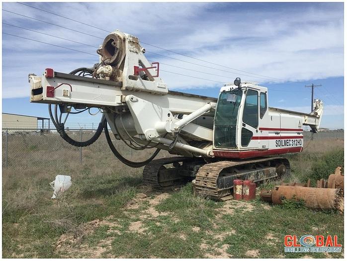 Used Item 0924 : 2000 Soilmec R-312 HD Hydraulic Rotary Piling Rig