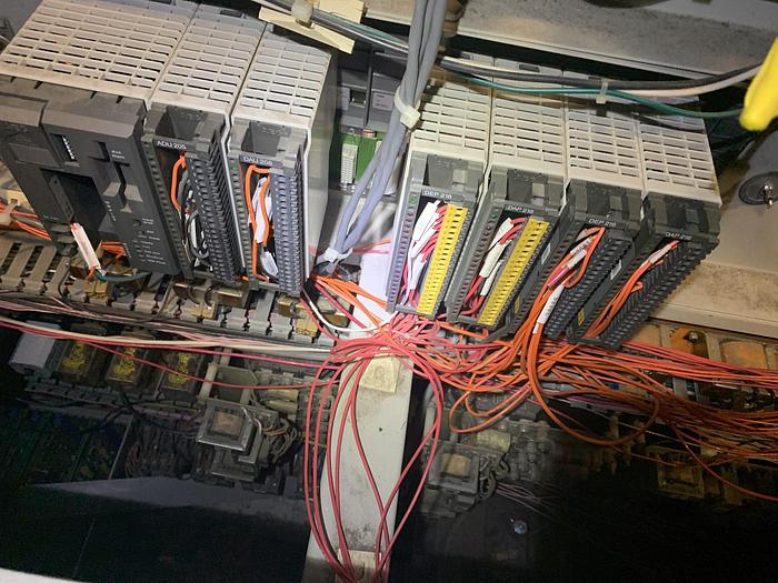 Used 62" TITAN MODEL SR5 CANTILEVERED DUPLEX SLITTER REWINDER 24" OD REWIND