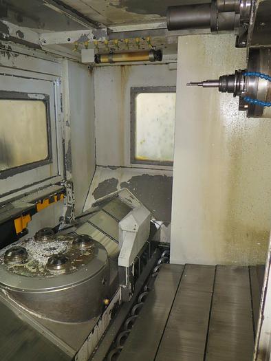 Used 1999 Mori Seiki MH-500 CNC Horizonatal Machining Center 12 Station Pallet Pool