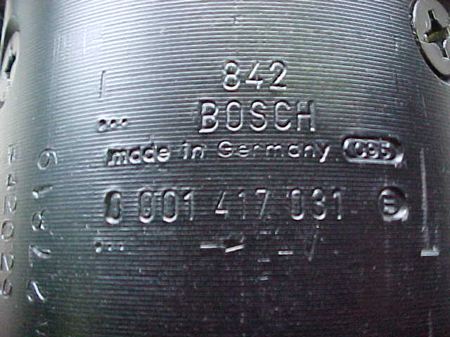 Used BOSCH STARTER 0001417031 DEUTZ BA6/8M816