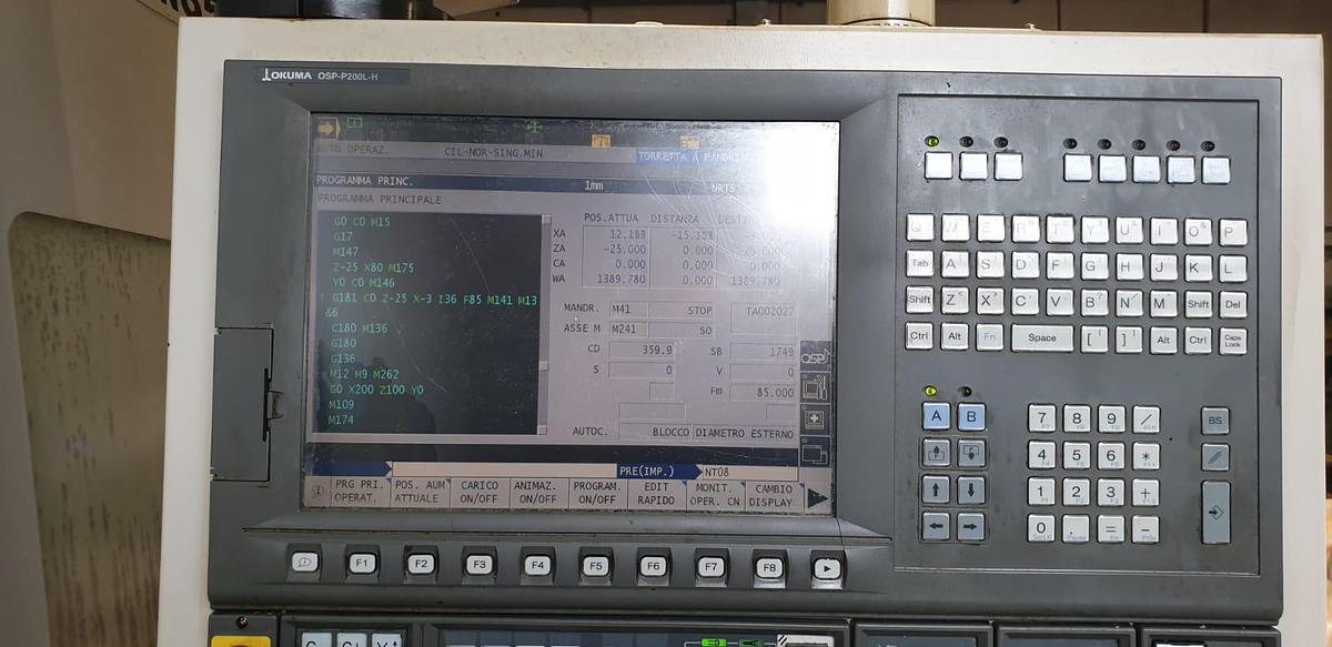 Usato TORNIO OKUMA MAC TURN 350 2SW D.P. 1500 USATO