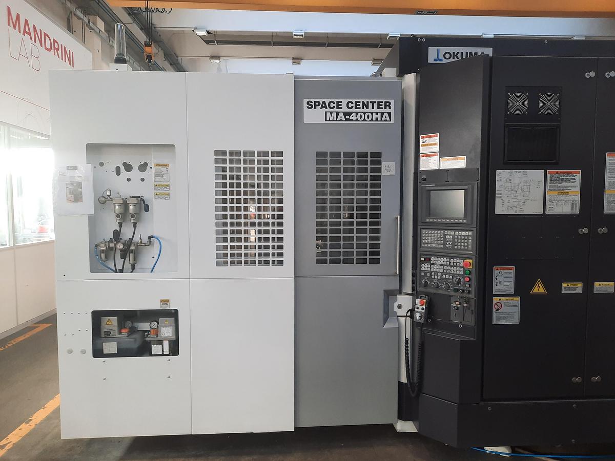 Ricondizionato CENTRO DI LAVORO ORIZZONTALE OKUMA MA 400 HA USATA REVISIONATA