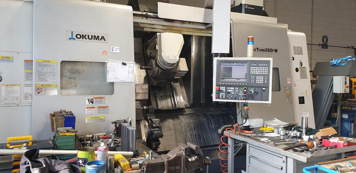 Usato TORNIO OKUMA MAC TURN 350 2SW D.P. 1500 USATO