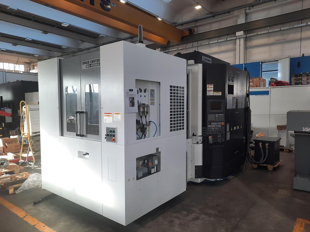 Ricondizionato CENTRO DI LAVORO ORIZZONTALE OKUMA MA 400 HA USATA REVISIONATA