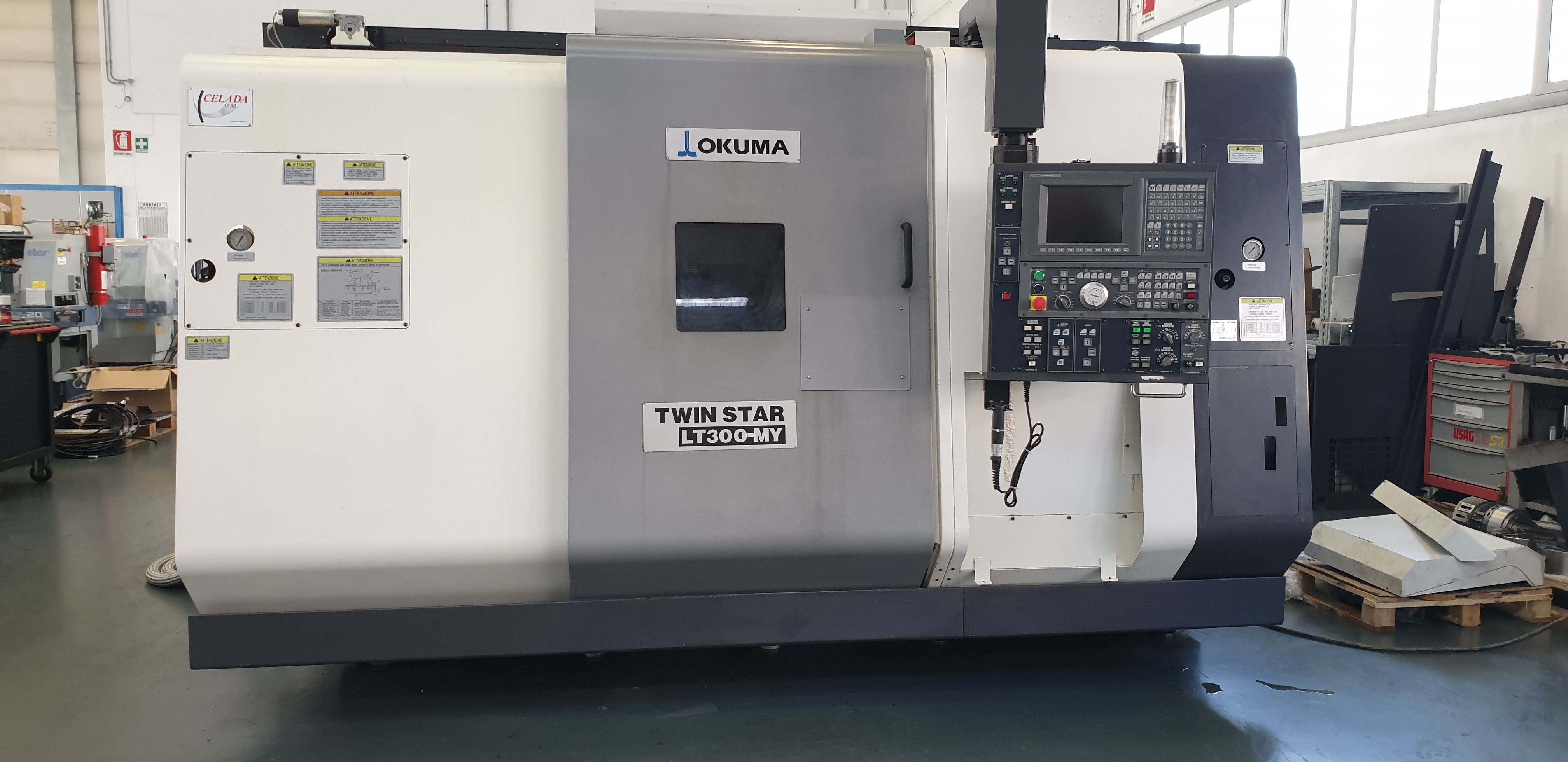 Ricondizionato TORNIO OKUMA LT 300 MY USATO REVISIONATO