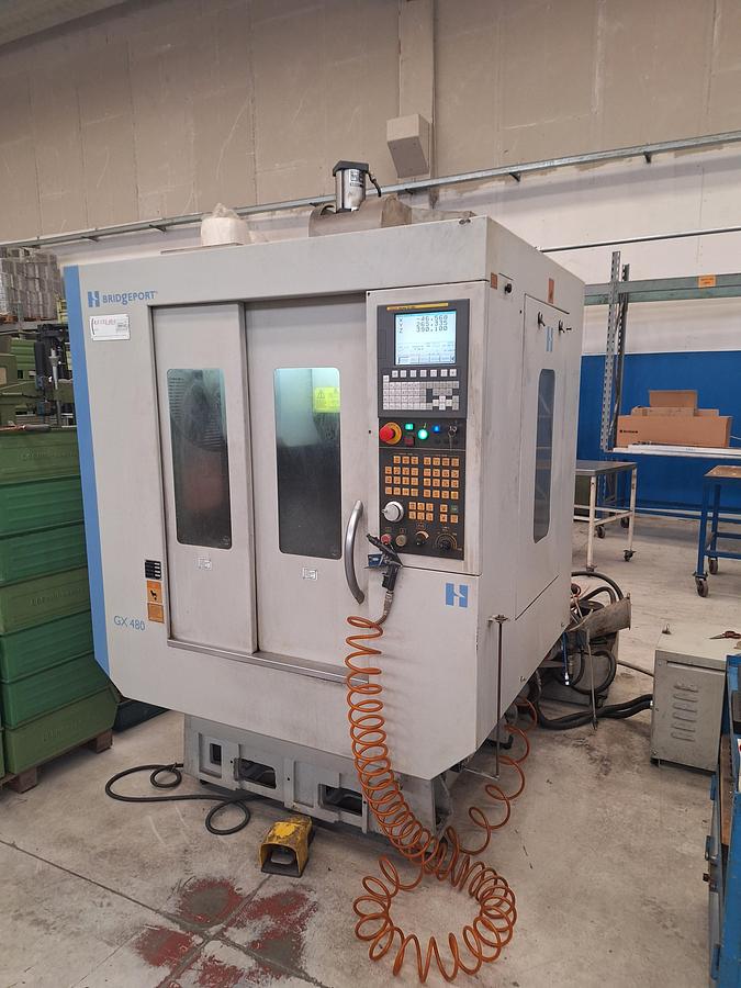 Usato CENTRO DI LAVORO VERTICALE BRIDGEPORT GX 480 USATO