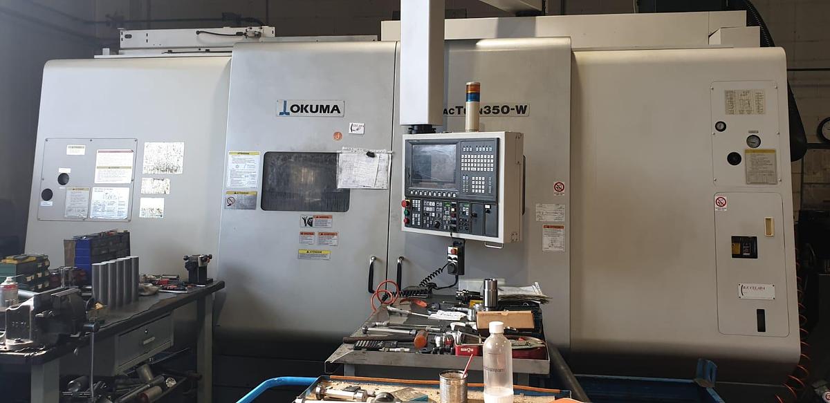 Usato TORNIO OKUMA MAC TURN 350 2SW D.P. 1500 USATO