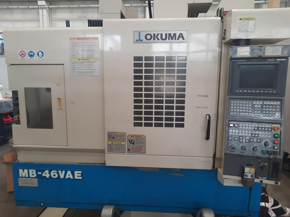 Usato CENTRO DI LAVORO VERTICALE OKUMA MB 46 VAE USATO