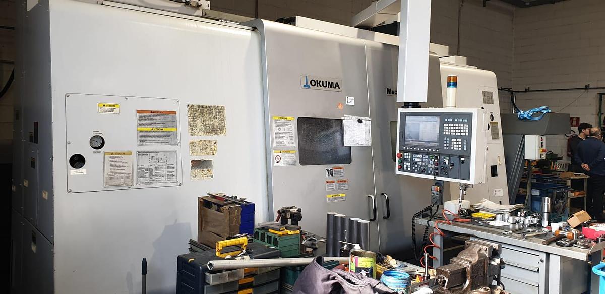 Usato TORNIO OKUMA MAC TURN 350 2SW D.P. 1500 USATO