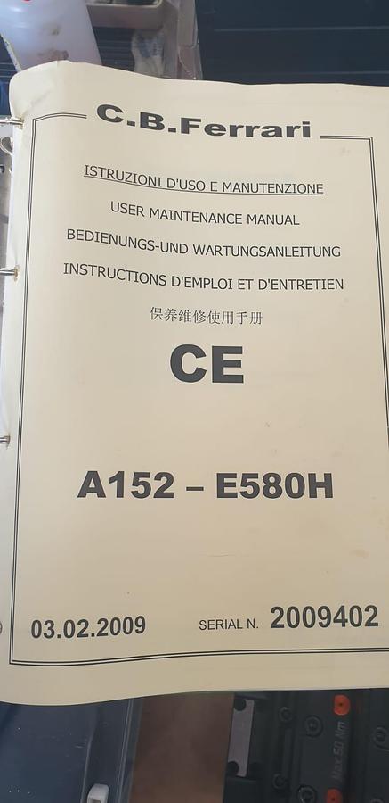 Usato CENTRO DI LAVORO C.B. FERRARI A152 USATO