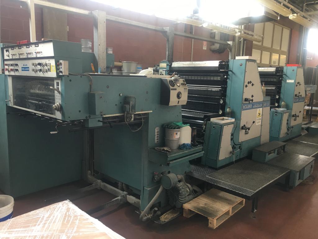 Used MAN Roland RVK 3B 4/0 2/2 (1986)