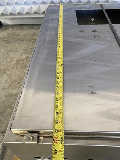 Used Control Assemblies 48" x 36" x 12" Stainless Steel Control Panel Enclosure