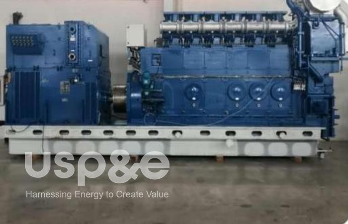 Used 1.9 MW 2020 New MAN 6L27/38 HFO Generator Sets