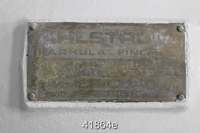 Used Sulzer GLP-15 6x8x18 Pump, Stainless Steel Casing #41864