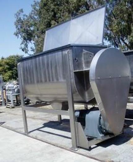Used Mixer, Ribbon, 100 CF, 304 S/st, 40 HP, New, HDMixer, Ribbon, 100 CF, 304 S/st, 40 HP, New, HD #S741661