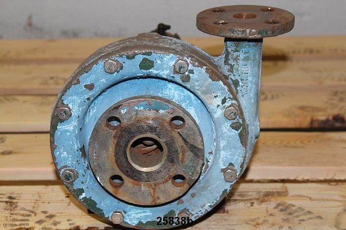 Used Worthington 1CNG64 Pump, 1x1.5x8, 8.25" Stainless Steel Impeller, Stainless Steel Casing #25838