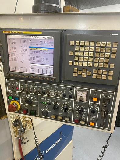 Used Doosan Daewoo 4th Axis Vertical Machining Center Model: DMV-4020